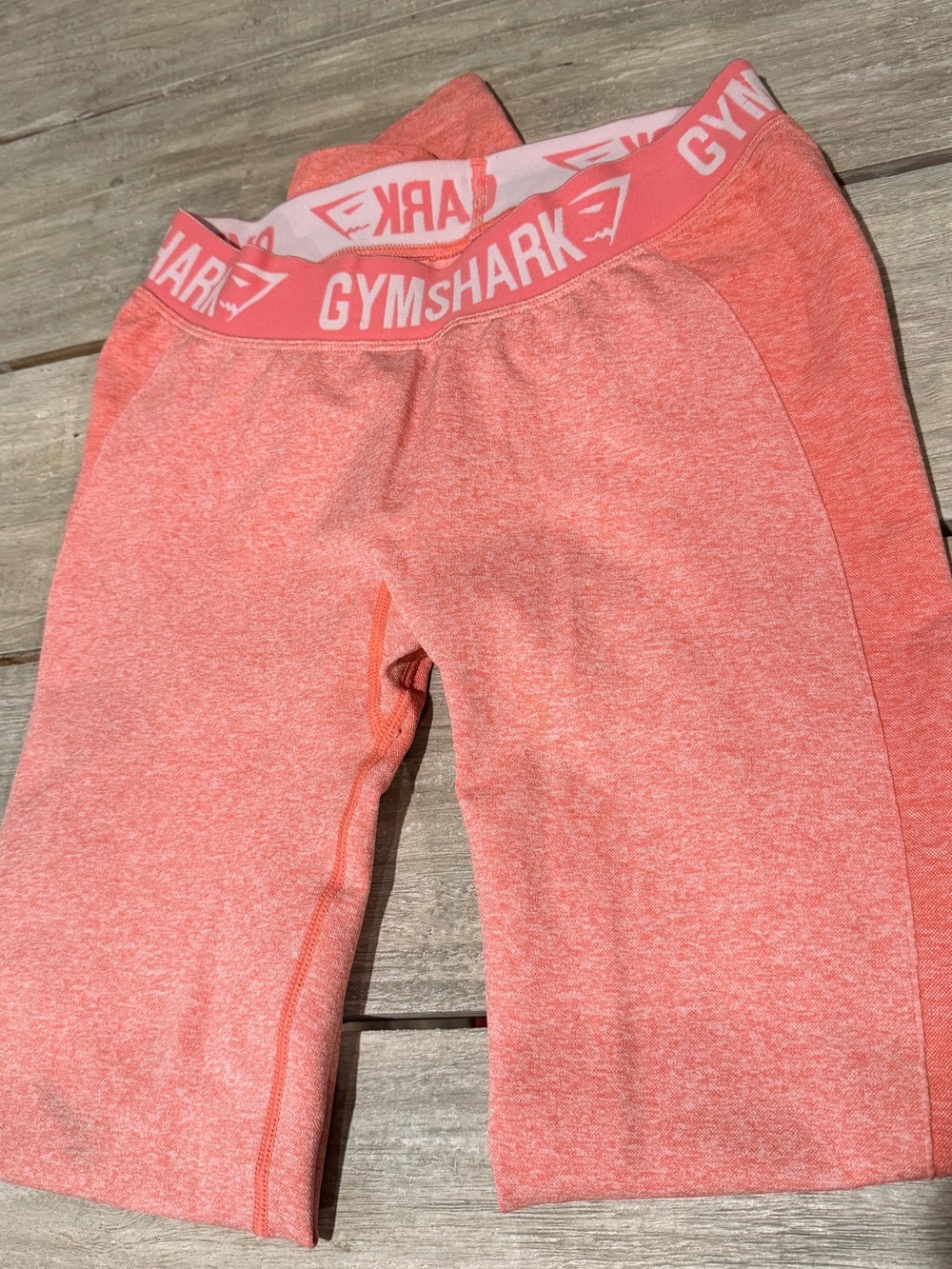 Gymshark women’s  Coral Pink Seamless long Leggings